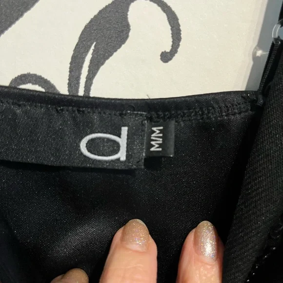 Dynamite Black Beaded Slip Tank Top - Picture 3 of 5